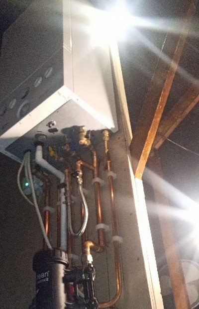 New combination boiler